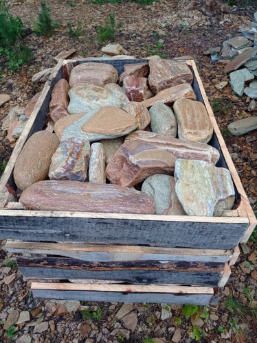 Златолит жёлтый, жёлто-зелёный глыбки и валуны для ланшафтного дизайна купить в Чусовом