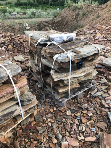 Плитняк кора дерева 50-100мм для пошаговых дорожек купить в Чусовом