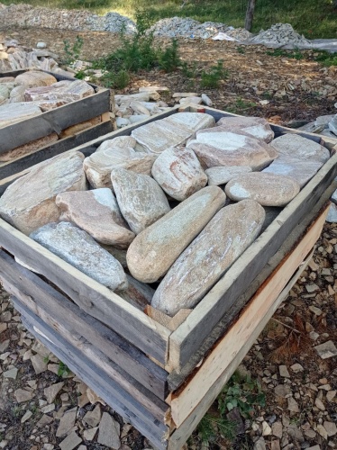 Златолит жёлтый, жёлто-зелёный глыбки и валуны для ланшафтного дизайна купить в Чусовом