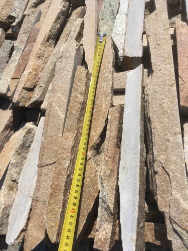 Горбушка златолит золотистый для облицовки купить в Чусовом