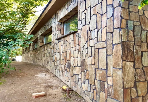 Плитняк кора дерева для цоколя, отмостки купить в Чусовом