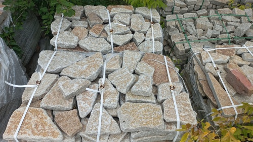 Гранитный плитняк галтованный для парковки купить в Чусовом