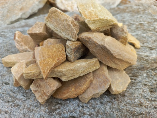 Златолит жёлтый декоративная каменная крошка купить в Чусовом