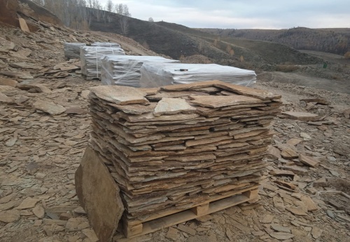 Плитняк кора дерева для цоколя, отмостки купить в Чусовом