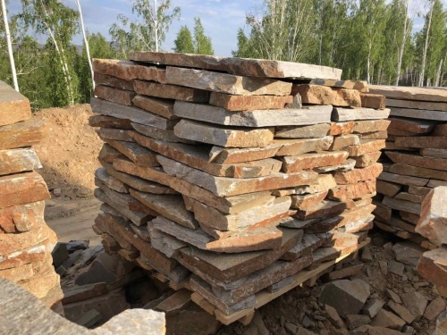 златолит уральский для мощения