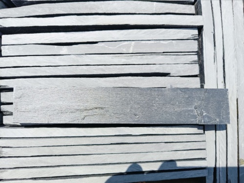 Плитка чёрная из натурального камня фасадная 30 см * 5 см, толщина 7 мм -30 мм купить в Чусовом